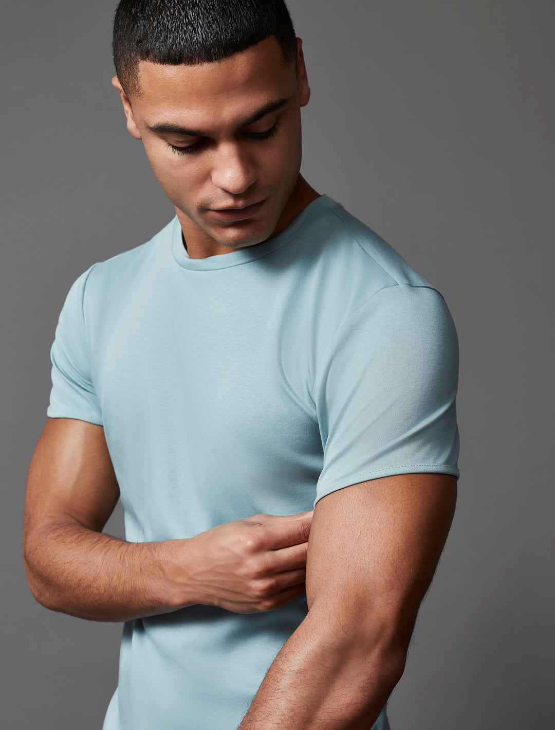 Mint Green Tapered Fit T-Shirt