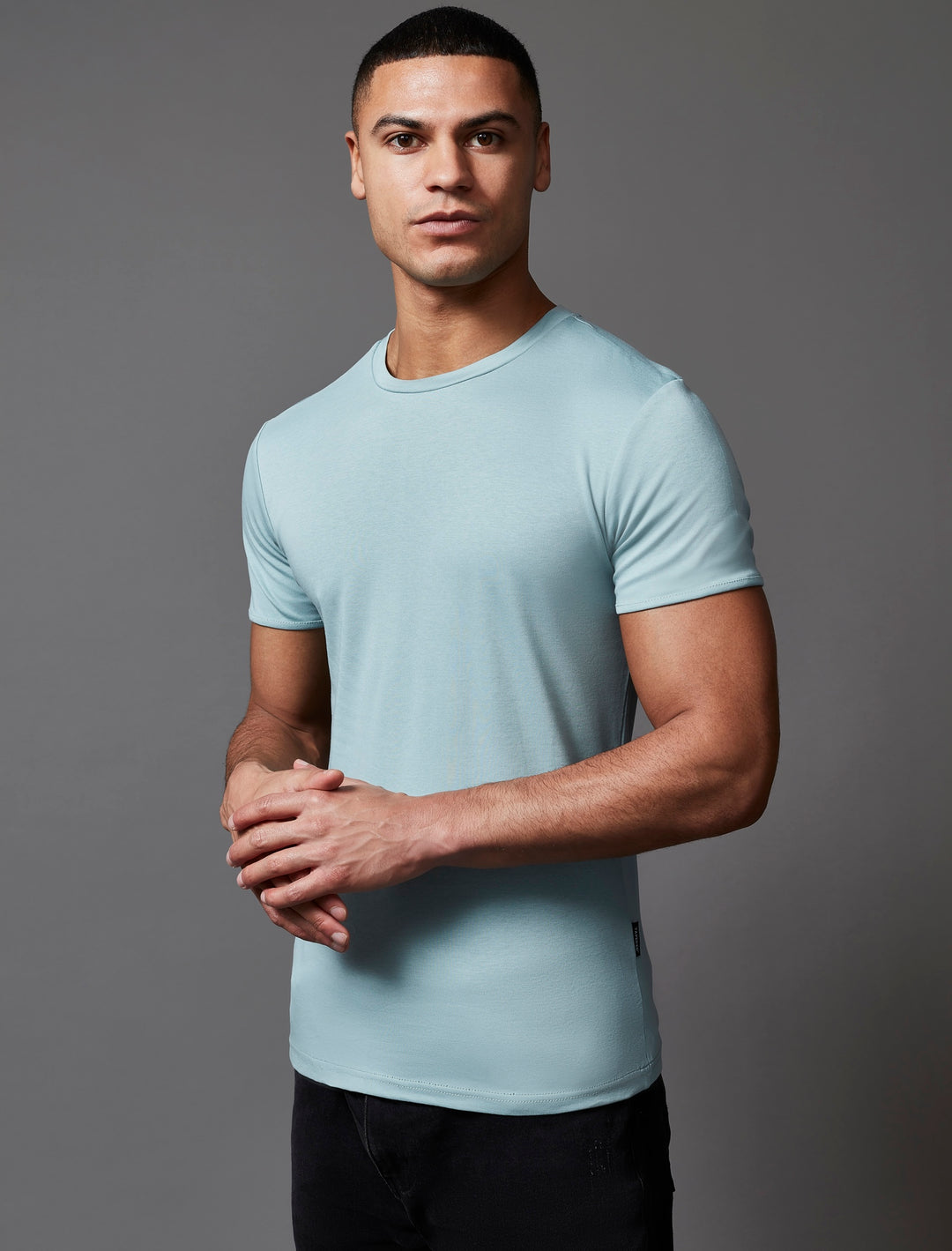 Mint Green Tapered Fit T-Shirt